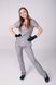 розмірна сітка костюм Турін (40-66) батист сірий/малиновий, брюки класичні 1449038701 фото 5