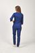 розмірна сітка костюм Фламінго (40-60) сорочкова, темно-синій/малиновий, рукав 3/4, брюки класичні 826661300 фото 3