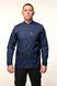 фото куртка Ліон преміум-котон темно-синій на кнопках рукав довгий (40-66) 13510648717