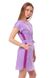 фото сукня Парма (40-66) через голову тк.батист - колір бузковий/фіолетовий, рукав короткий 2865839300
