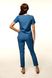 розмірна сітка костюм Анкара (40-66) стрейч джинсовий , брюки вкорочені 7/8 13510680446 фото 2