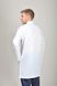 розмірна сітка халат Класік (40-60) сорочкова, білий/темно-синій, рукав довгий 806075300 фото 5