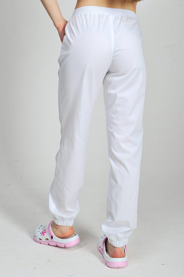 фото брюки жіночі (40-60) сорочкова, білий, брюки джогери 832682500