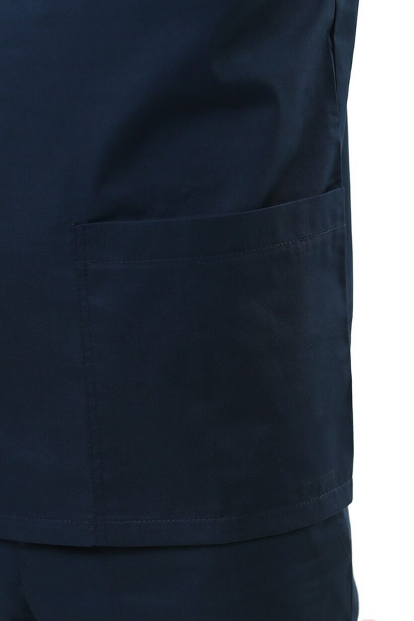 фото костюм Мадрид (40-68) преміум-котон темно-синій , брюки прямі 371583815