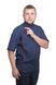 розмірна сітка Кітель кухаря Дублін котон темно-синій/червоний сітка на спині розмір 40 1719918301 фото 3