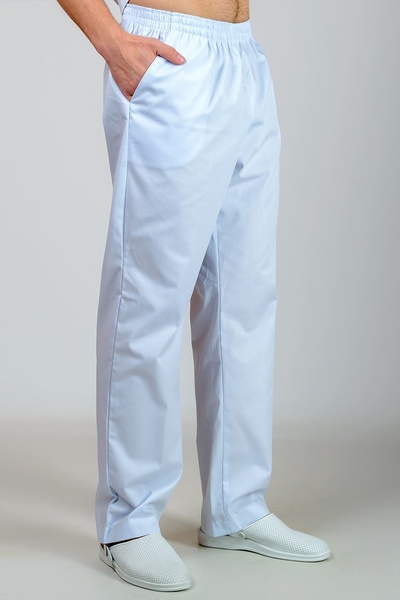 фото брюки К-33 (40-60) сорочкова, білий, брюки прямі 807736701