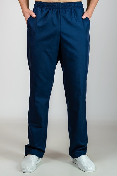 фото брюки К-33 (40-60) сорочкова, темно-синій, брюки прямі 807736301
