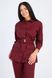 Медичний Жіночий Костюм Есмеральда Котон бордовий 42р. (42-56) - Медичний Одяг Марія (13613926714.550.578)