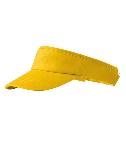 фото козирок JHK MALFINI Sunvisor-04 жовтий хб 100% 290г/м, застібка пластикова 13548224695