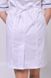розмірна сітка халат Лія (40-60) сорочкова, білий/темно-синій, рукав короткий 790383900 фото 6