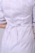 розмірна сітка халат Лія (40-60) сорочкова, білий/темно-синій, рукав короткий 790383900 фото 7