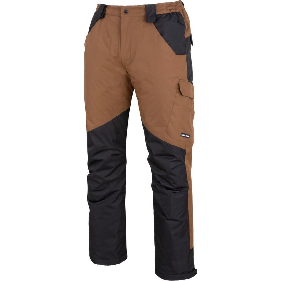 Брюки робочі WINTER BROWN Коричневий/Чорний RipStop 200 г/м - розмір S (Lahti Pro L4101601)