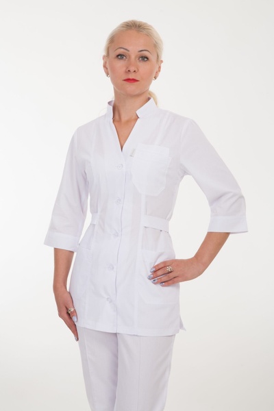 медичний костюм 2210 тканина батист, брюки класичні, розмірний ряд (42-60) 1217830241 фото