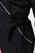 розмірна сітка костюм Венеція (40-60) преміум-котон, чорний/димчатий, рукав 3/4, брюки класичні 769493500 фото 3