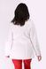 розмірна сітка костюм Рубіна (40-60) преміум-котон, білий, рукав довгий, брюки класичні 1858883302 фото 5