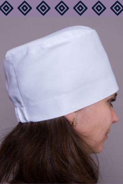шапочка медична 3301 тканина котон, розмірний ряд (56-62) 101140415 фото