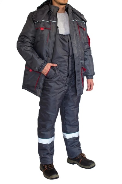 фото Костюм робочий SPECIAL темно-сірий куртка+комбінезон (Зима) 2272811901
