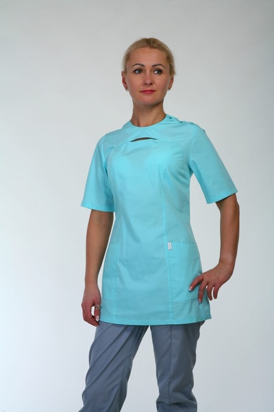 медичний костюм 22112 тканина батист, брюки класичні, розмірний ряд (42-66) 2197608215 фото