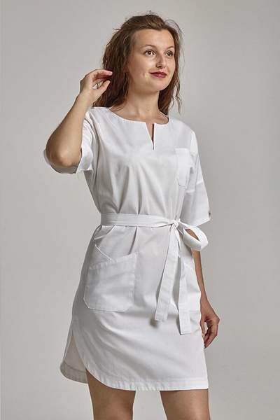 сукня Ріо (40-66) сорочкова, колір білий, рукав 1/2. Базова ціна до 52р 433203101 фото