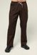 брюки медичні прямі (40-66) тк.преміум-котон - колір коричневий , брюки прямі 422492705 фото 1