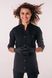 фото куртка Невада (40-66) на кнопках тк.преміум-котон - колір чорний , рукав універсальний 2707726015