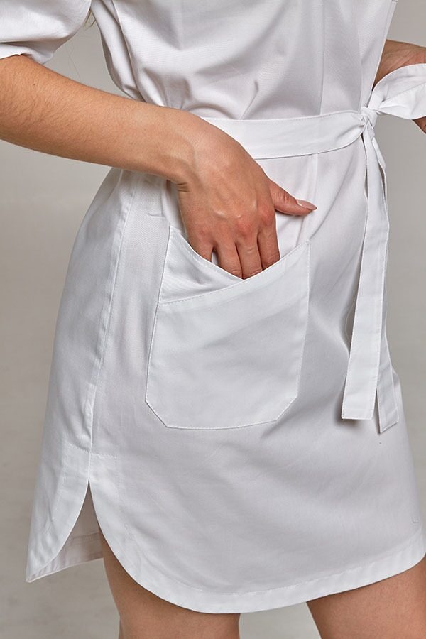 фото сукня Ріо (40-60) сорочкова, білий, рукав 1/2 433203101
