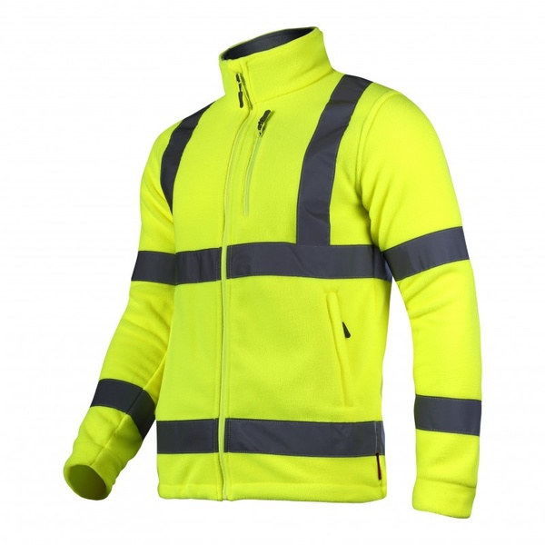 Куртка флісова сигнальна жовта 40109 LahtiPro розмір S L4010901 фото