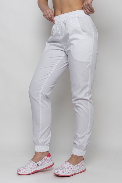 брюки Афіна (40-60) котон преміум, білий