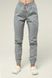 фото брюки Парма (40-66) тк.преміум-котон - колір світло-сірий , брюки джогери 391488305