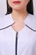 розмірна сітка костюм Жасмін (40-60) сорочкова, білий/темно-синій, рукав 3/4, брюки класичні 775416500 фото 3