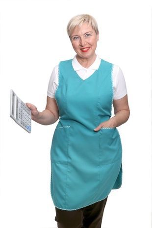 Хітон для продавця Ніка р.44-50 габардин бірюзовий (232206704.242)