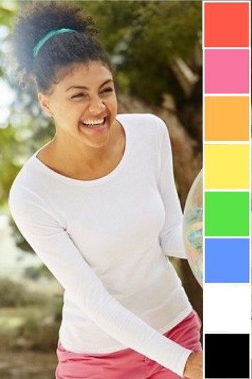 Футболка 61404-30 білий (р.XS-2XL) Fruit Of The Loom