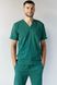 медичний костюм Марсель-М (46-56), стрейч зелений, рукав короткий 755428304 фото 1