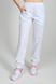 розмірна сітка брюки жіночі (40-60) сорочкова, білий, брюки джогери 832682500 фото 1