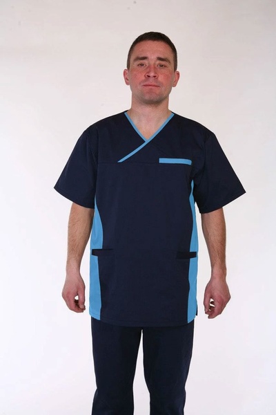 медичний костюм 3253 тканина котон, брюки класичні, розмірний ряд (44-60) 2241129700 фото