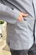розмірна сітка куртка Бравері (40-60) преміум-котон, димчатий/асфальт, рукав довгий 409719704 фото 6