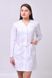 розмірна сітка халат Ізабела (40-60) сорочкова, білий, рукав довгий 789953700 фото 1