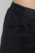 розмірна сітка брюки Мілана (40-60) преміум-котон, чорний, брюки вкорочені 7/8 579433904 фото 2