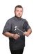 розмірна сітка Кітель кухаря Дублін темно-сірий сітка на спині розмір 40 2380571702 фото 1