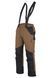 Брюки робочі утеплені WINTER BROWN розмір S Коричневий/Чорний RipStop 200г/м2
