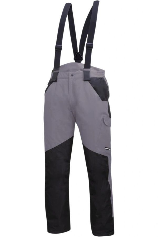 Костюм робочий утеплений з брюками WINTER GRAY розмір S сірий/Чорний RipStop 200г/м2